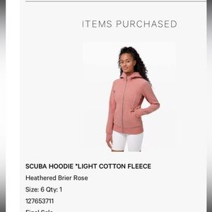 Scuba Hoodie Light Cotton Fleece